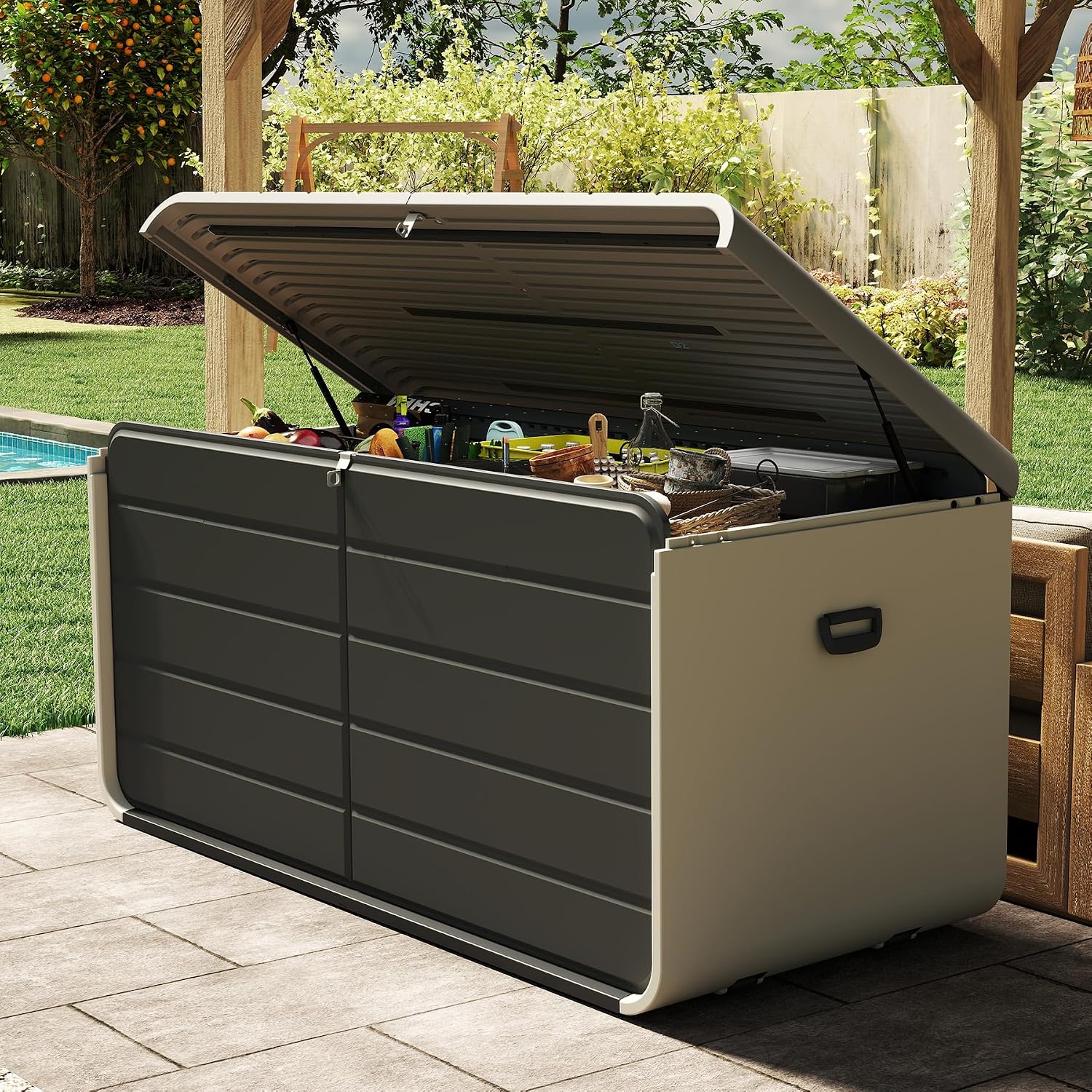 Gardening Tools Organizer - Bac de rangement intérieur/extérieur 200 gallons,