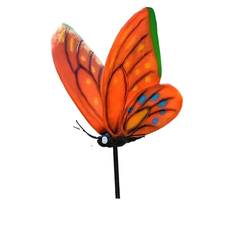 Gardening Tools Sketch - Sculpture papillon extérieure, simulation de croquis