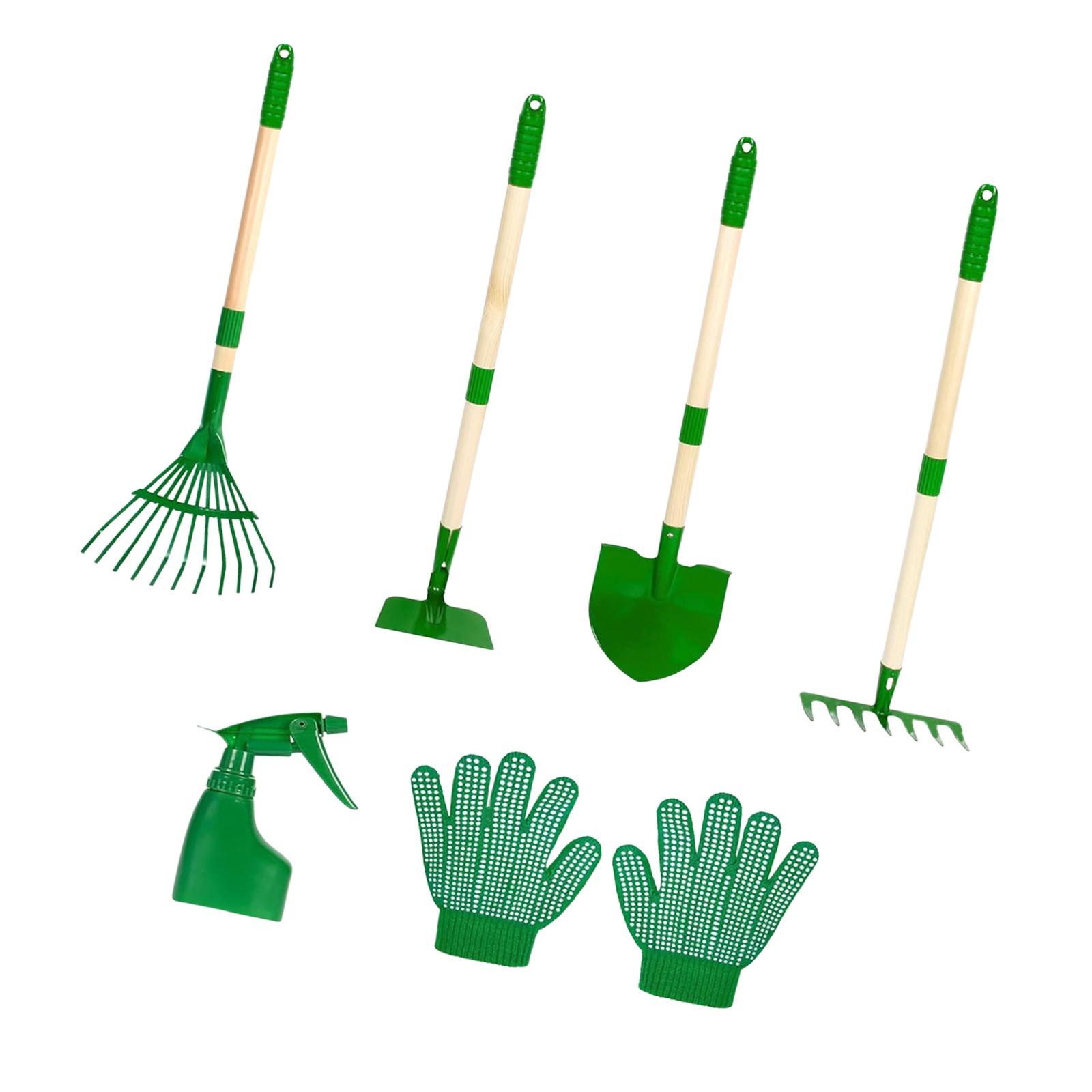 Gardening Tools Kids Set - Ensemble d'outils de jardinage pour enfants,