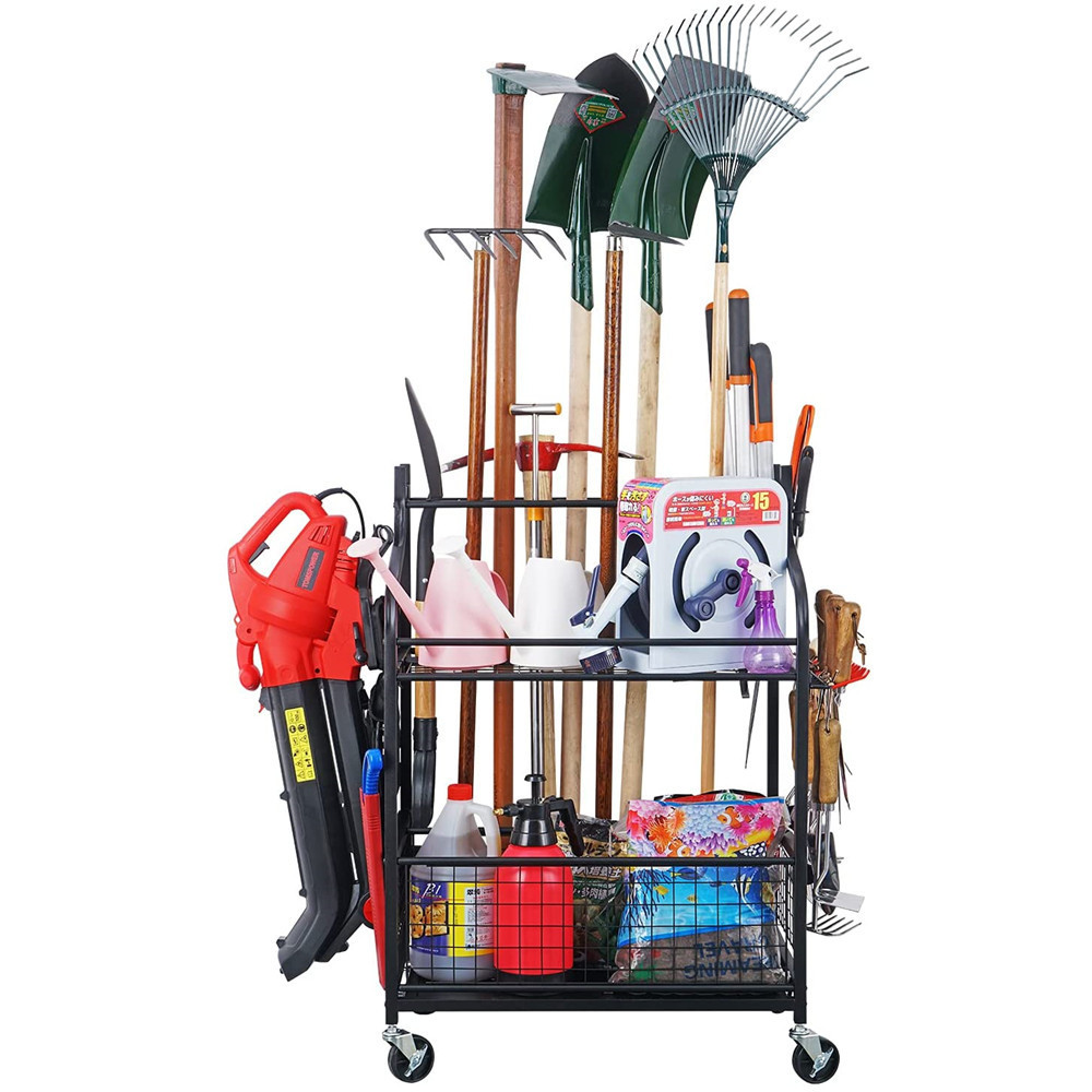 Gardening Tools Organizer - Organisateur d'outils de jardin, rangement d'outils