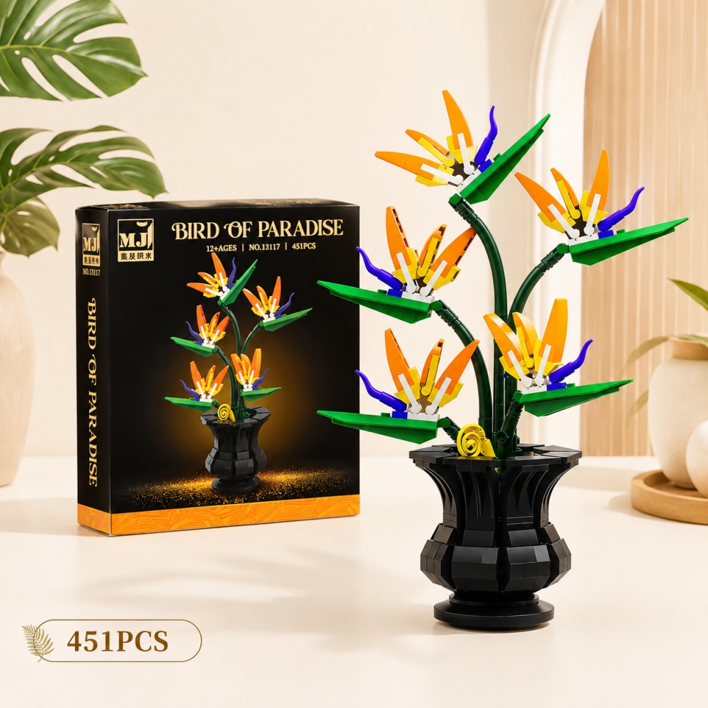 Gardening Tools Kids Set - Kit de blocs de construction Bonsai,