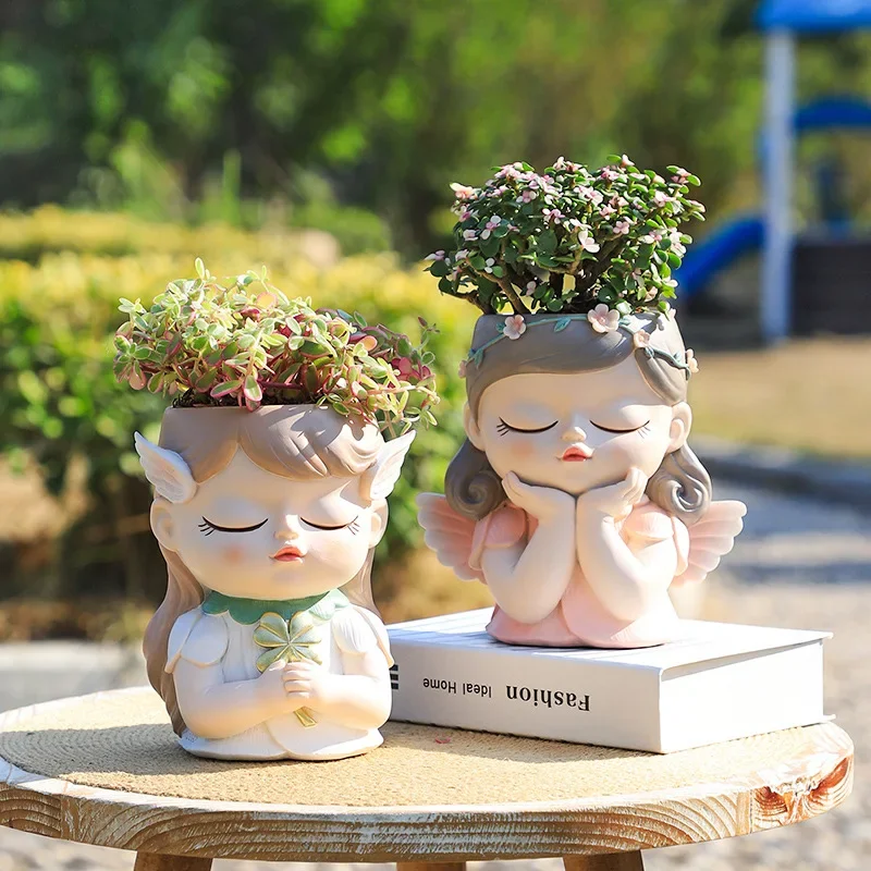 Pot de jardinière de visage de - Gardening Tools Cute avis et prix