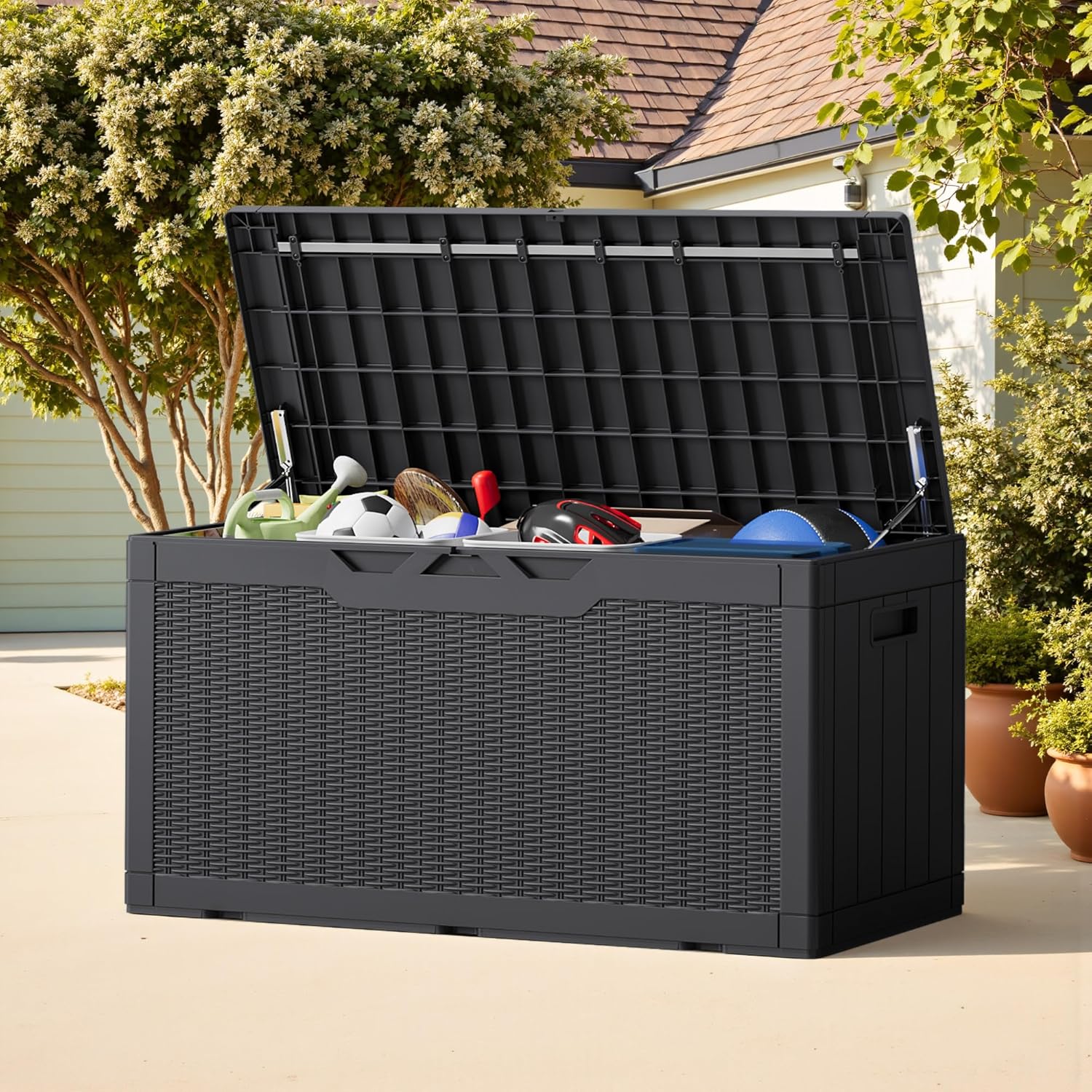 Boîte de rangement extérieure  - Gardening Tools Images avis et prix