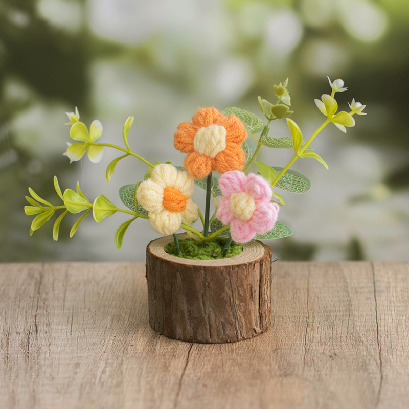 1 pièce Fleurs au crochet mign - Gardening Tools Cute avis et prix