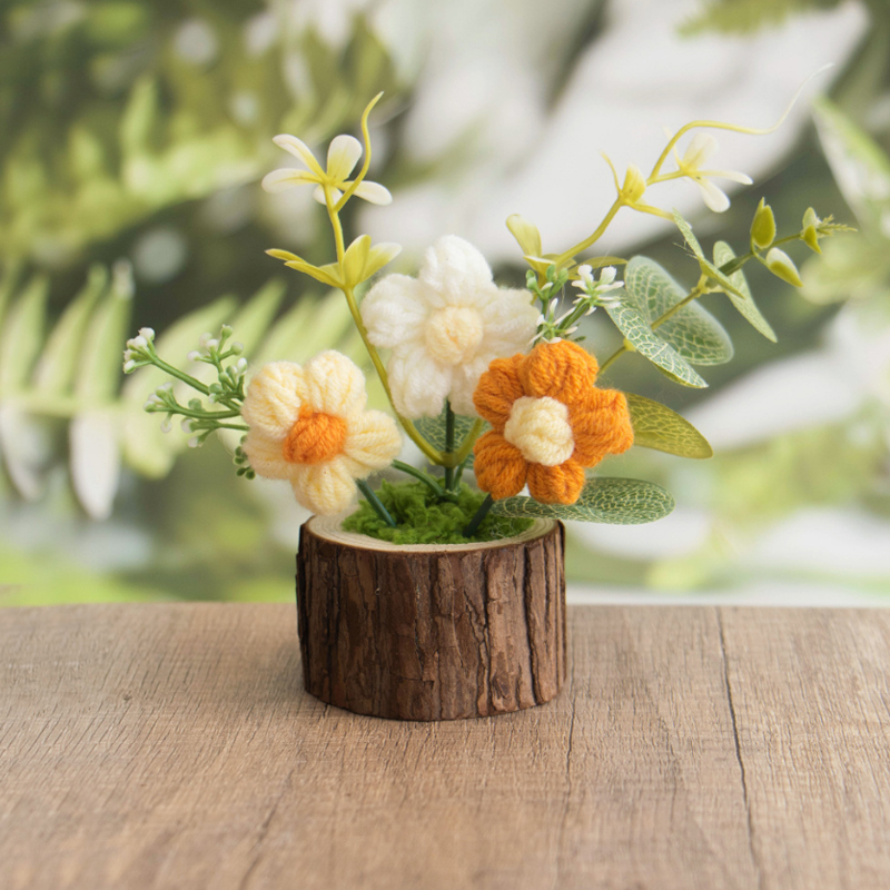 1 pièce Fleurs au crochet mign - Gardening Tools Cute avis et prix