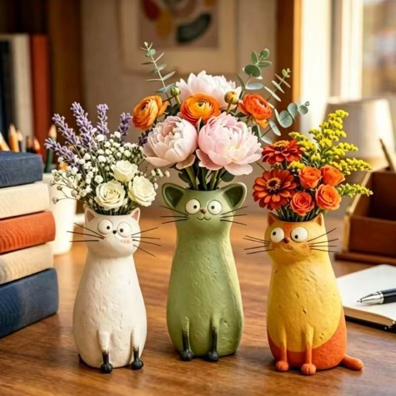 Vase créatif en résine en form - Gardening Tools Cute avis et prix