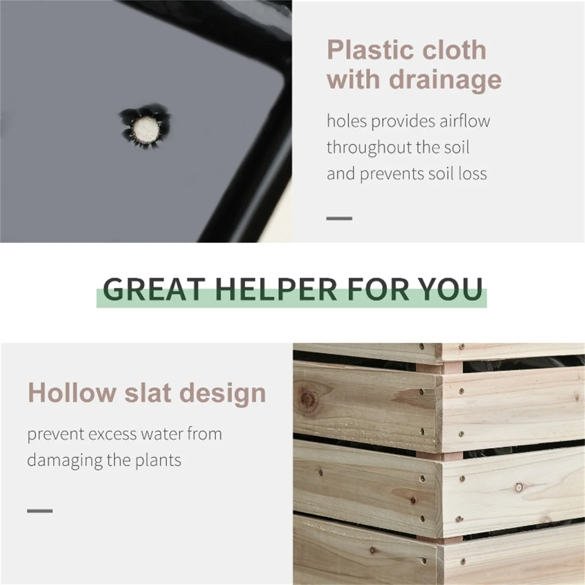 Kit de jardinières surélevées  - Raised Bed Planter Box avis et prix