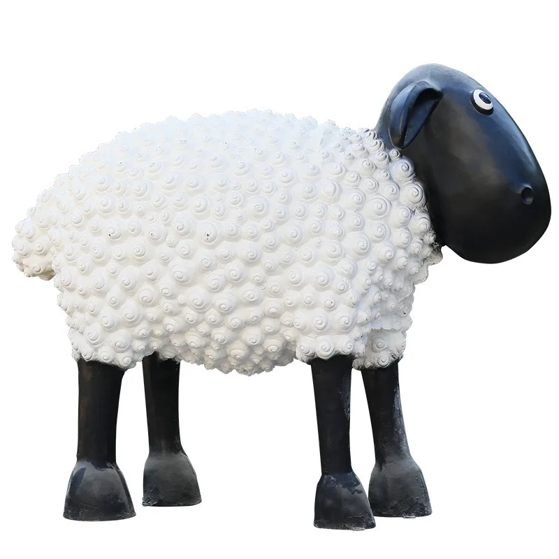 Sculpture de mouton de dessin  - Gardening Tools Cartoon avis et prix