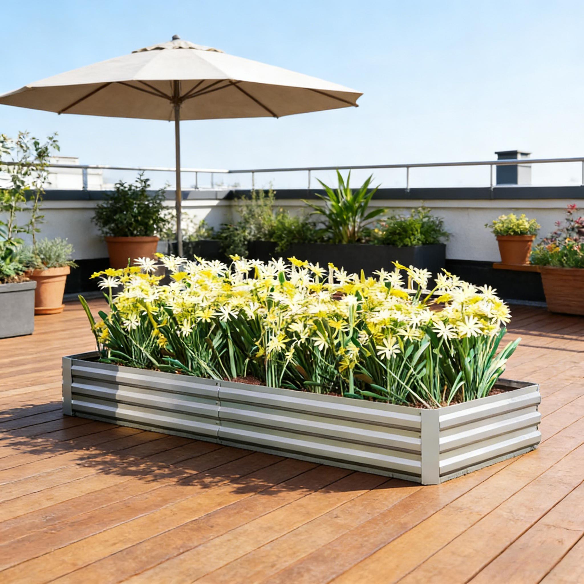 Jardinière, Bac à fleurs, Part - Raised Bed Planter Box avis et prix