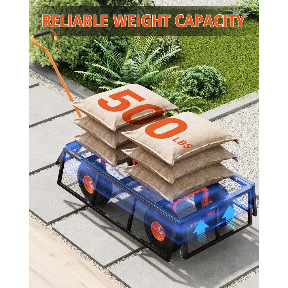 Chariot de jardin en acier rob - Gardening Tools Images avis et prix