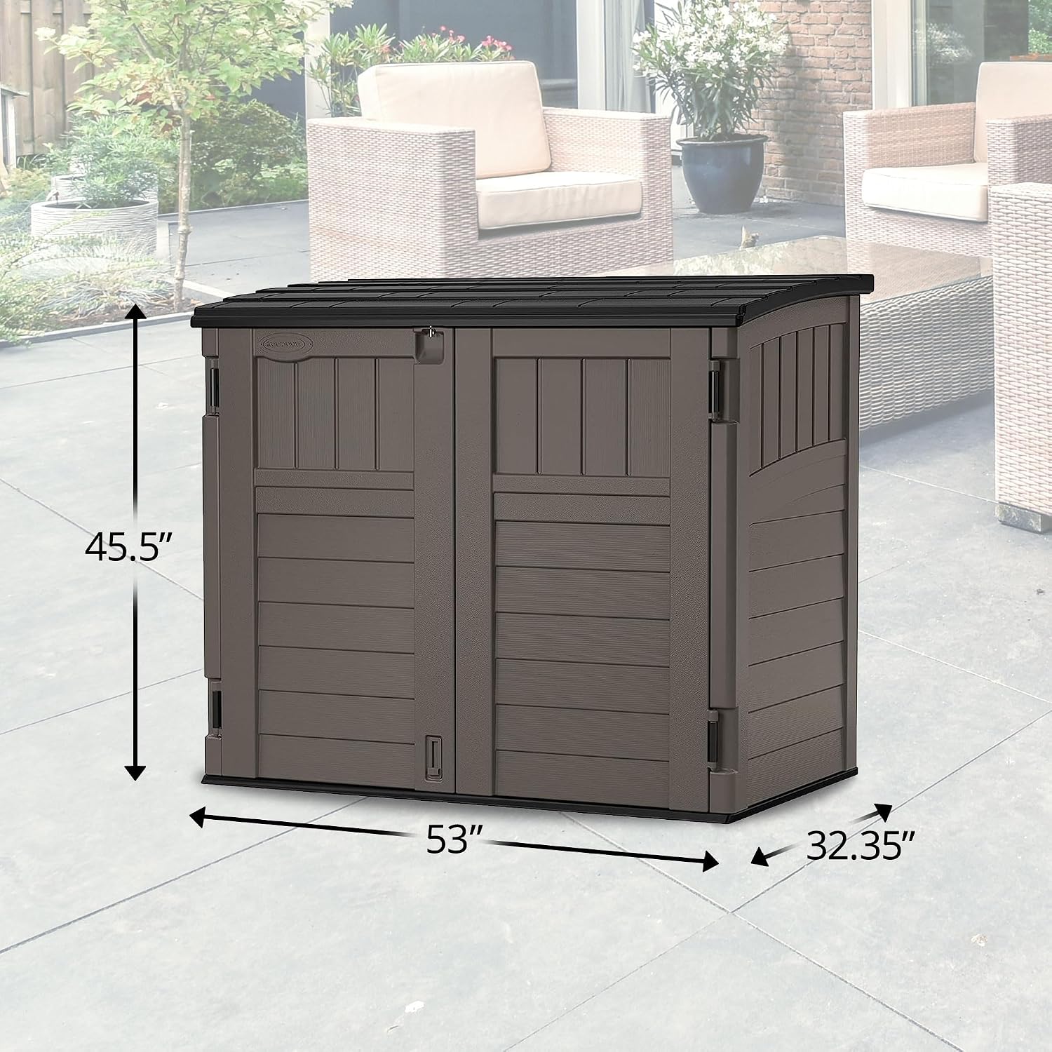 Abri de rangement extérieur po - Gardening Tools Organizer avis et prix