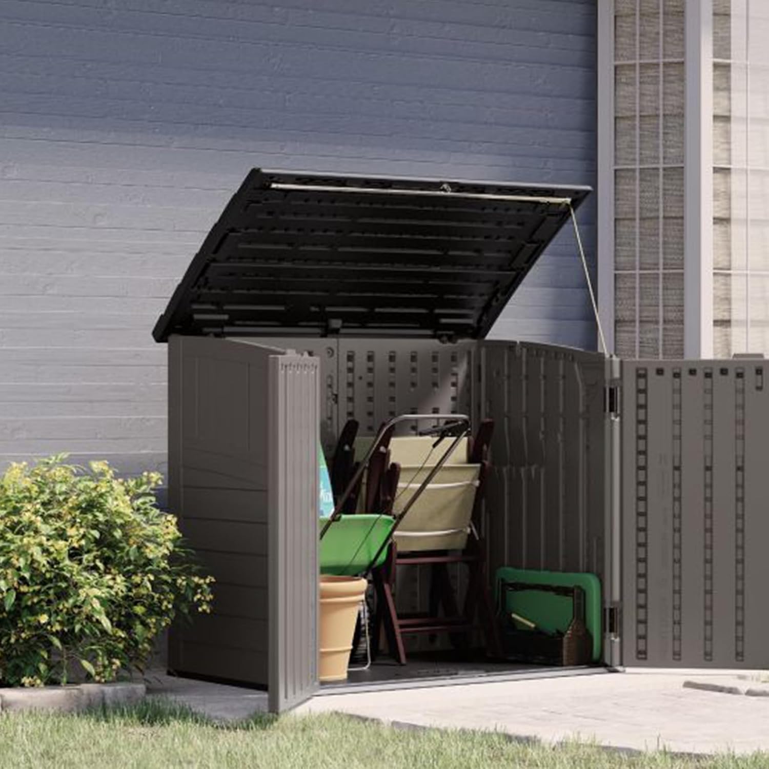 Abri de rangement extérieur po - Gardening Tools Organizer avis et prix