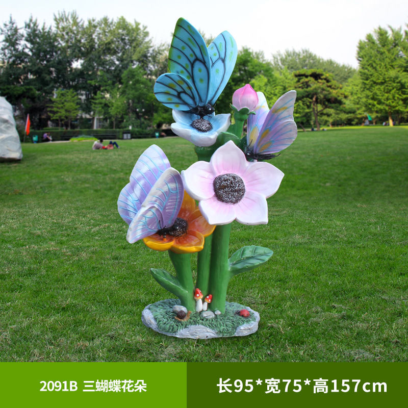 Sculpture de fleur de papillon - Gardening Tools Sketch avis et prix