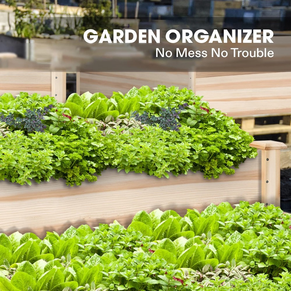 Jardinière surélevée à 3 nivea - Gardening Tools Images avis et prix