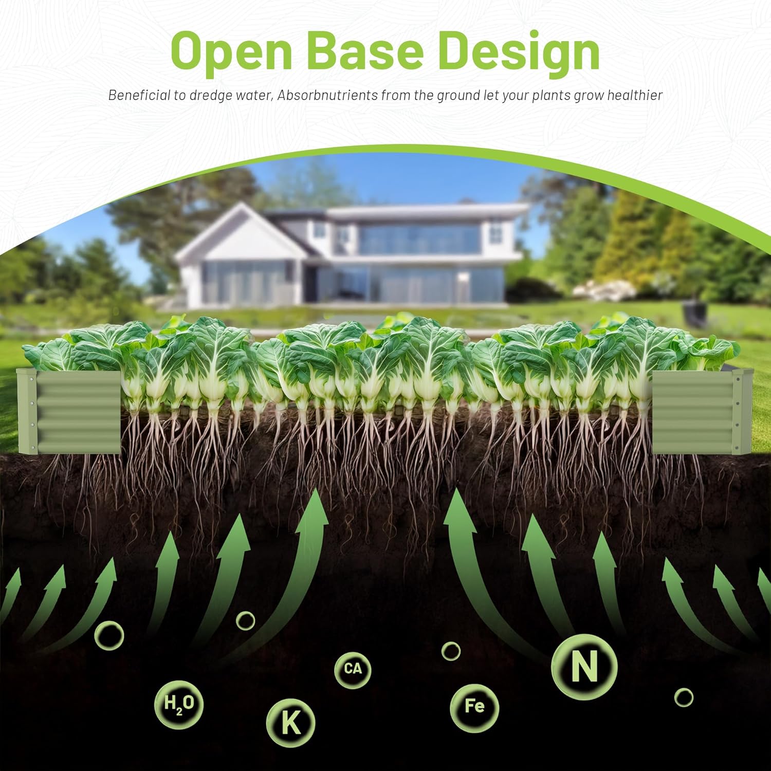 Jardinière surélevée en métal  - Raised Bed Planter Box avis et prix