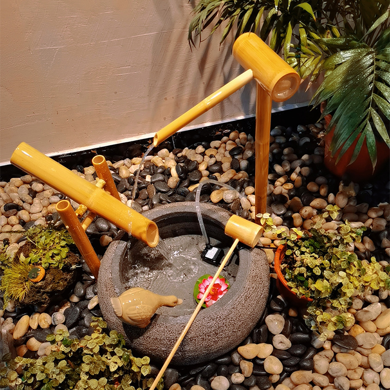 Bol en pierre Jinglu en bambou - Gardening Hand Tools Japanese avis et prix