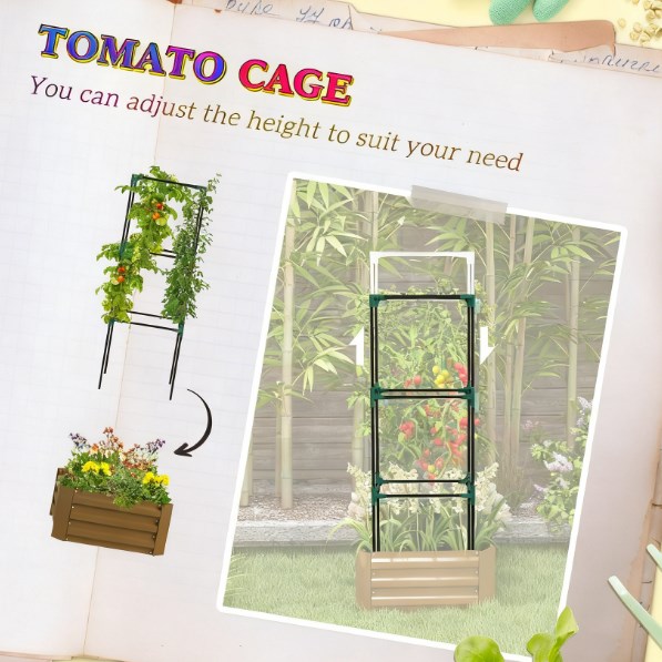 Bac de jardin surélevé, jardin - Raised Bed Planter Box avis et prix