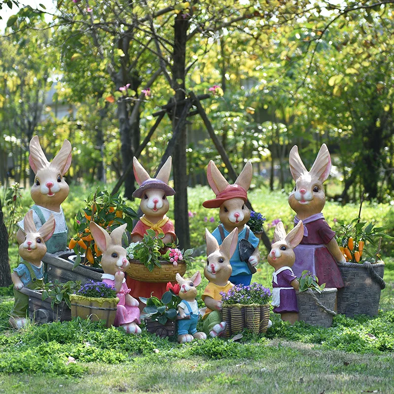 Pot de fleur de lapin de dessi - Gardening Tools Cartoon avis et prix