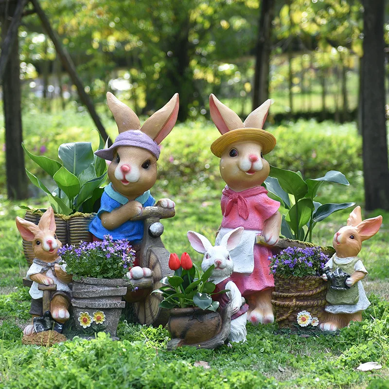Pot de fleur de lapin de dessi - Gardening Tools Cartoon avis et prix