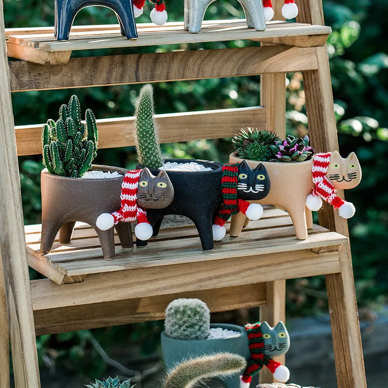 Pot de fleur créatif en cérami - Gardening Tools Cute avis et prix