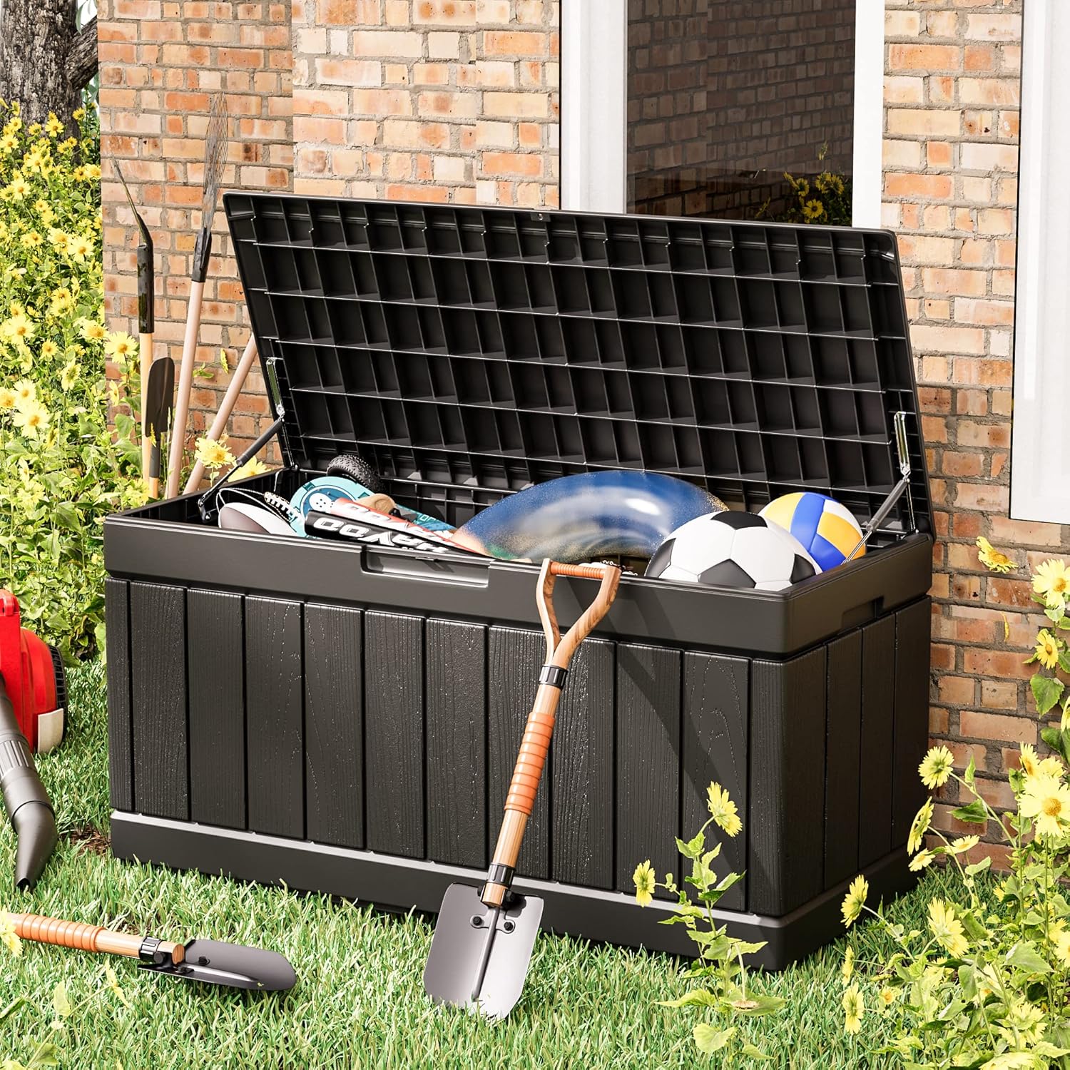 Boîte de rangement extérieure  - Gardening Tools Images avis et prix